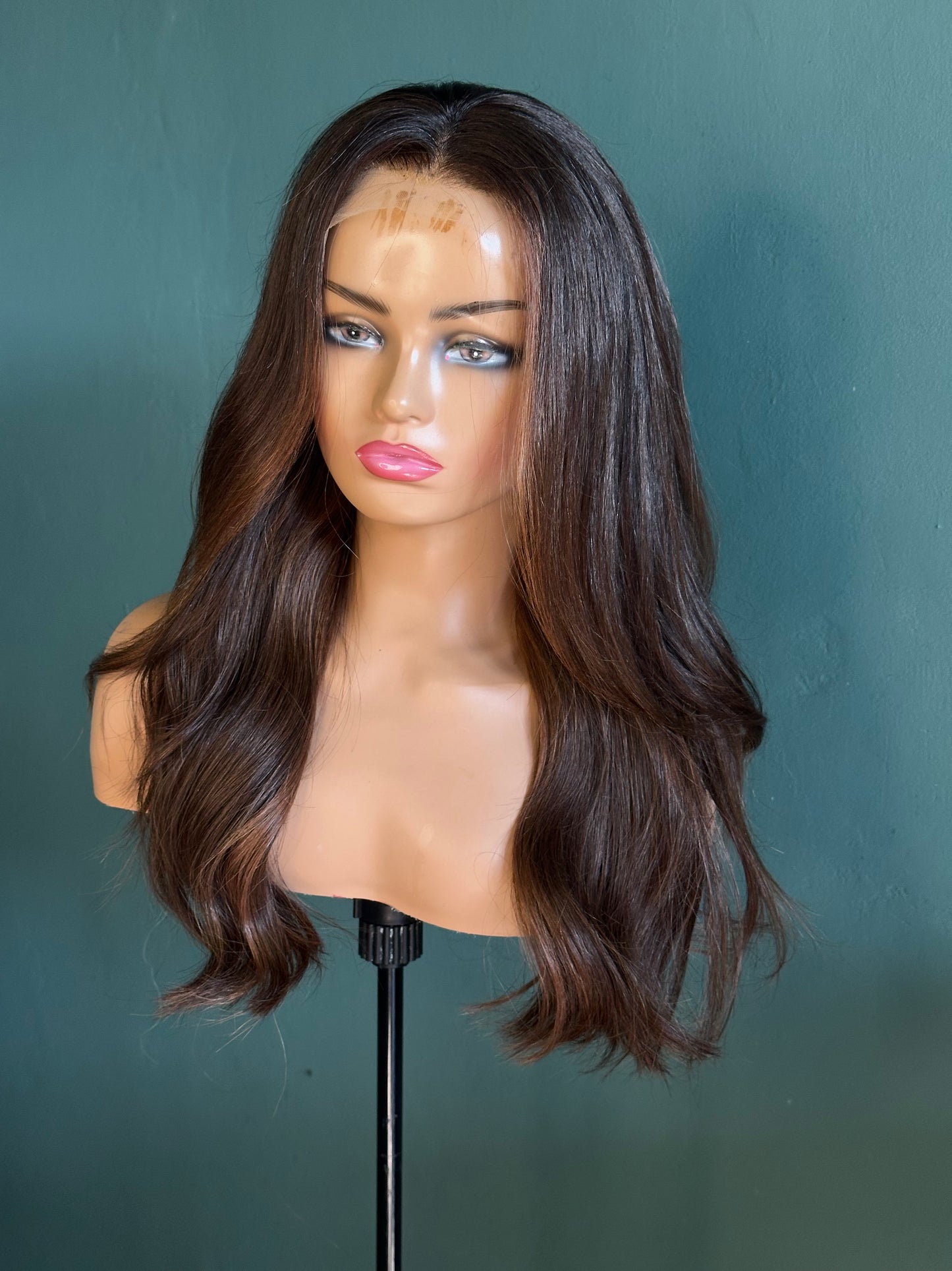 Brea - subtle dark brown balayage