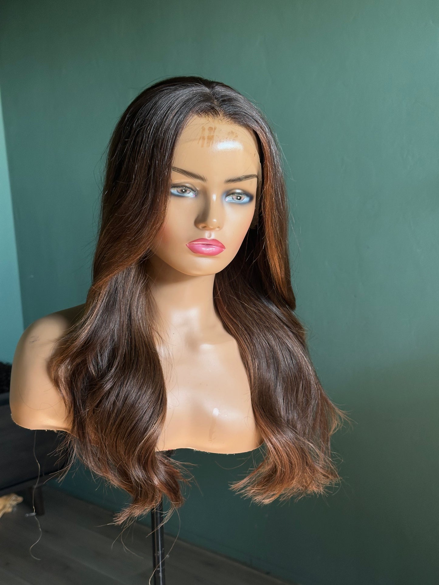 Brea - subtle dark brown balayage