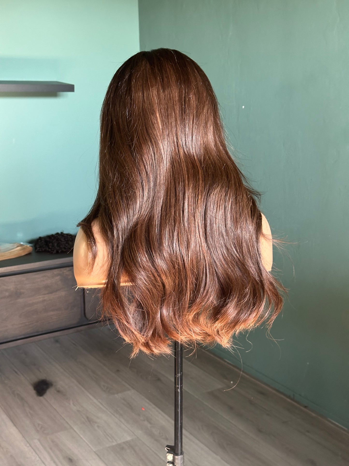 Brea - subtle dark brown balayage