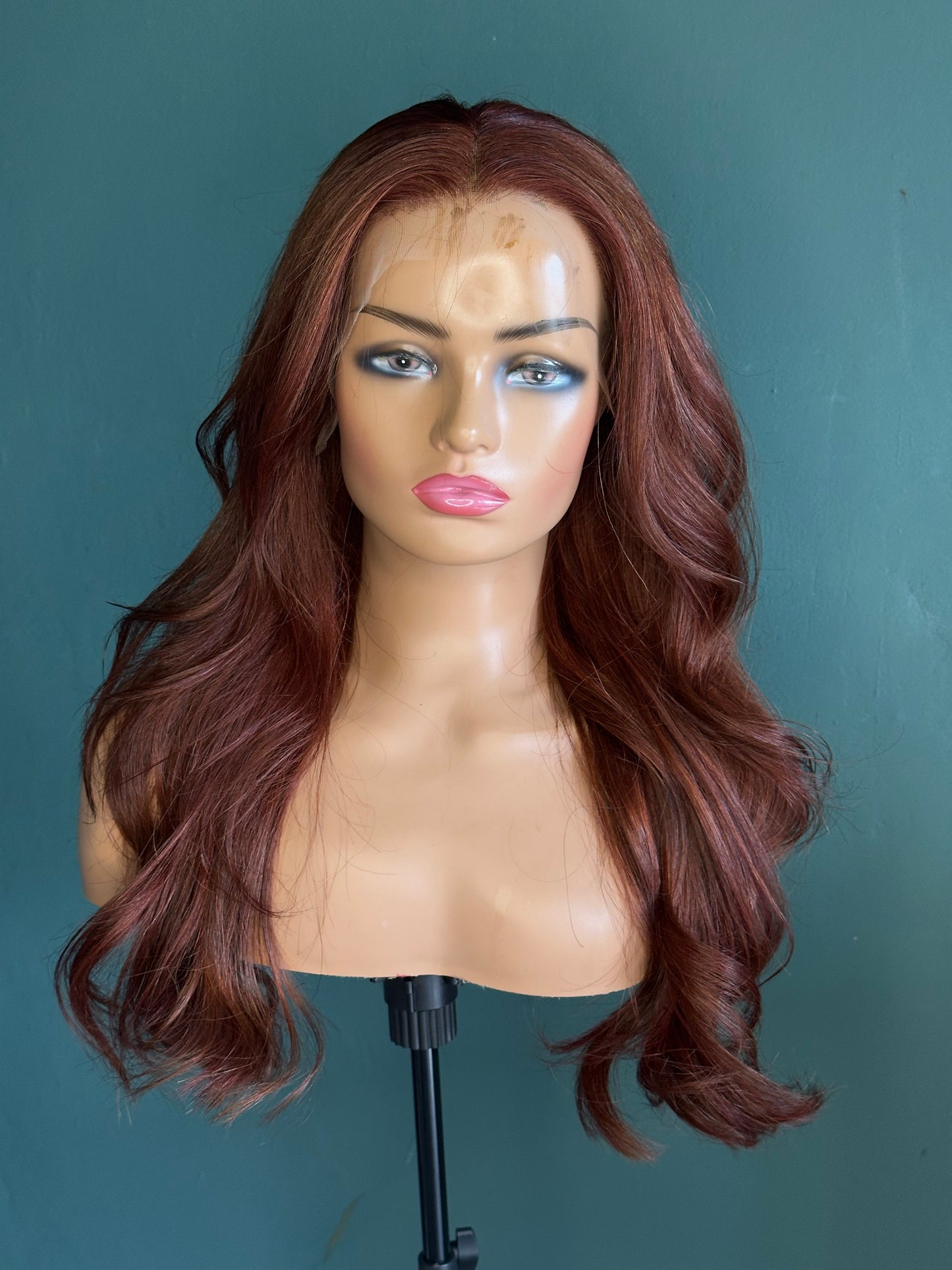 Katlin - copper red wig