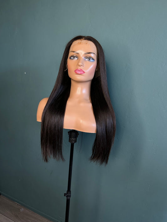 Straight - HD Lace natural black