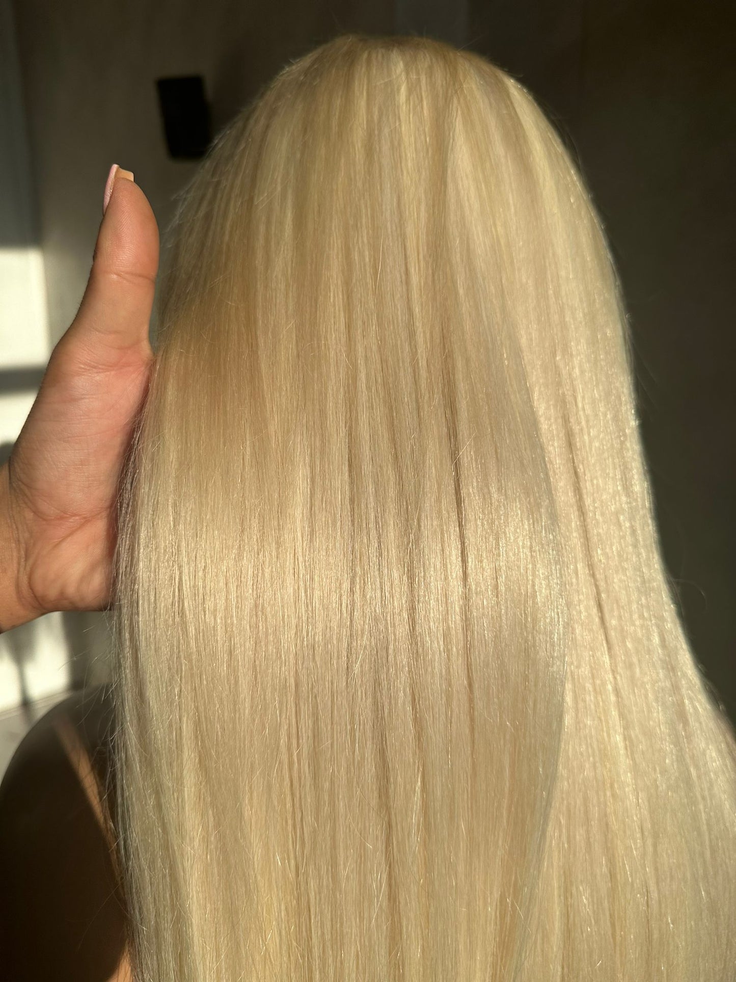 Platinum blonde