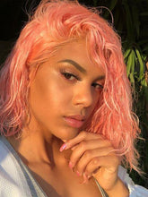 Load image into Gallery viewer, Bubbelgum Pink bob wig - pruiken
