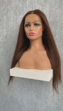 Load and play video in Gallery viewer, #2 Full lace wig straight
